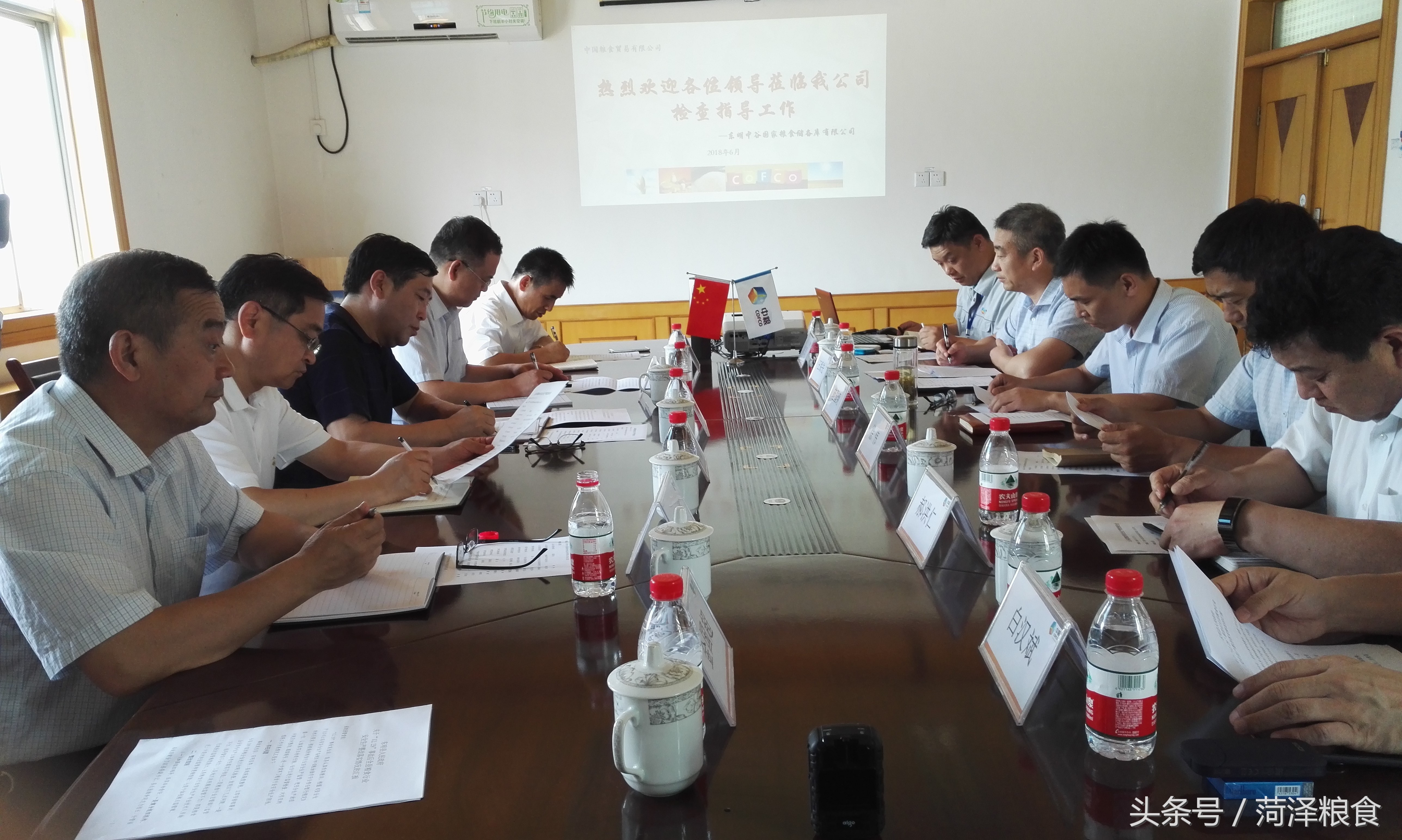 粮食局局长深入粮库检查,省市粮食局领导来检查工作