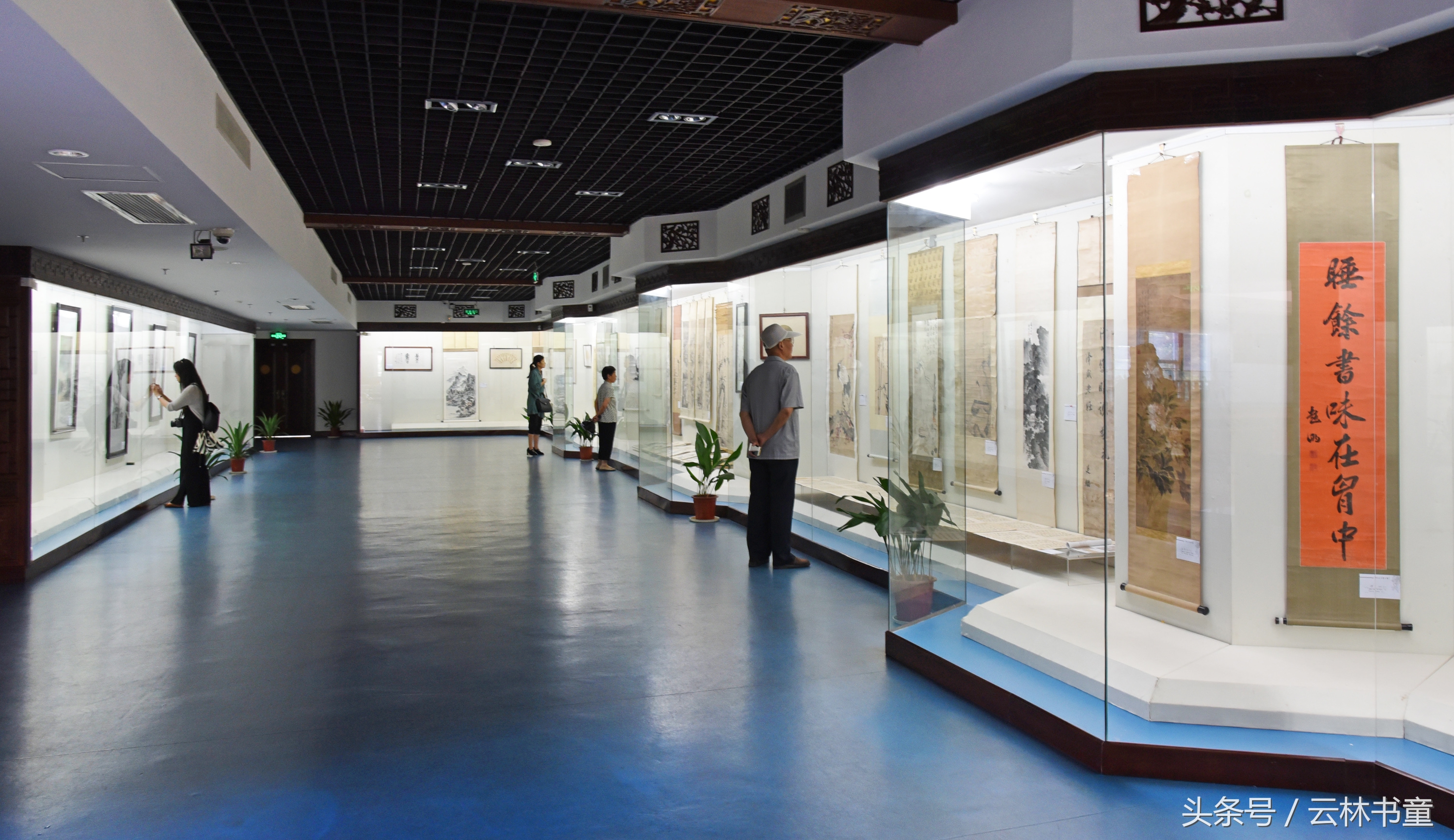 《丹青永茂│古今书画名家藏品展》在安庆中国黄梅戏博物馆展出