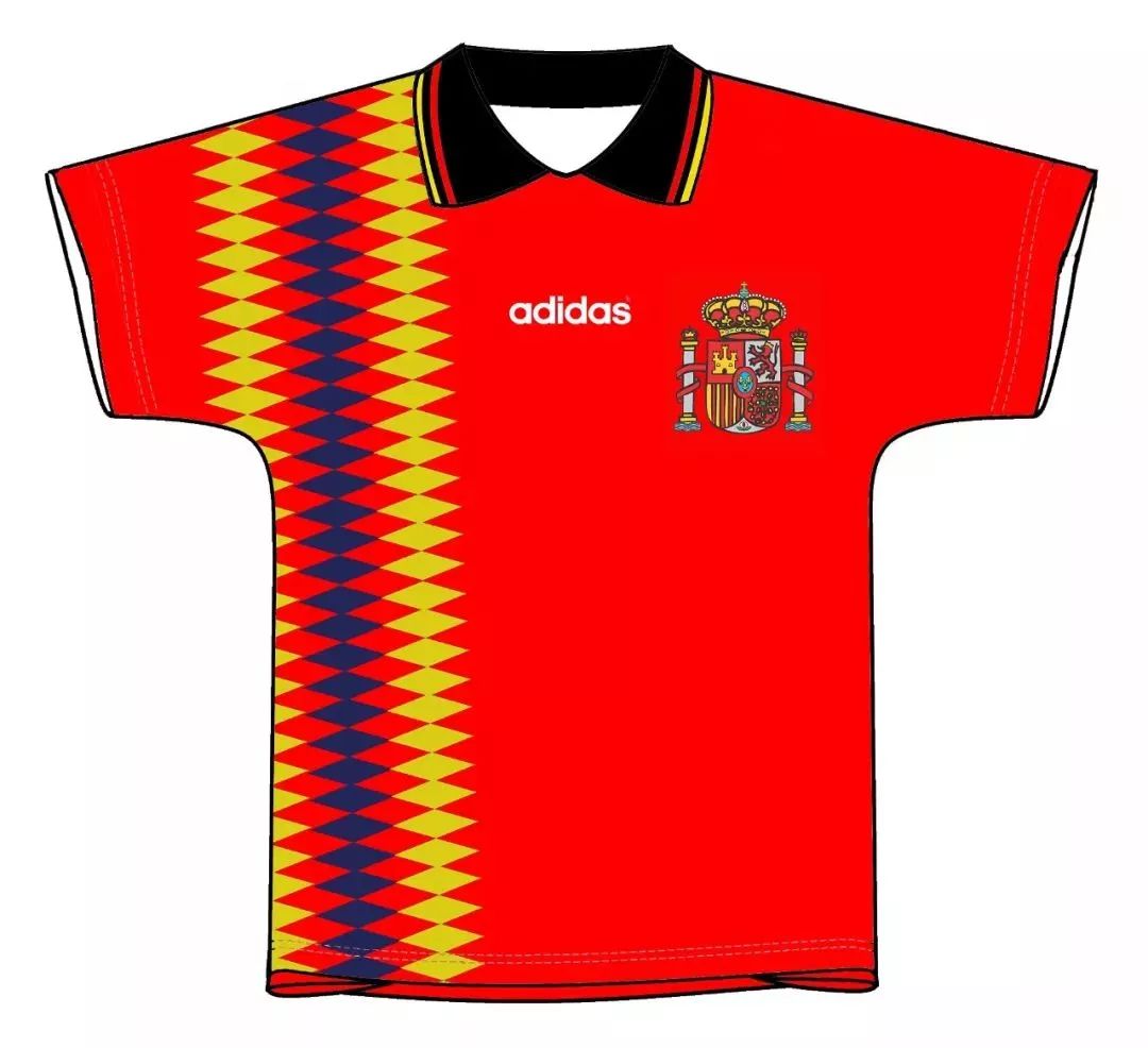 2002世界杯球衣图鉴,1998年世界杯球衣图鉴