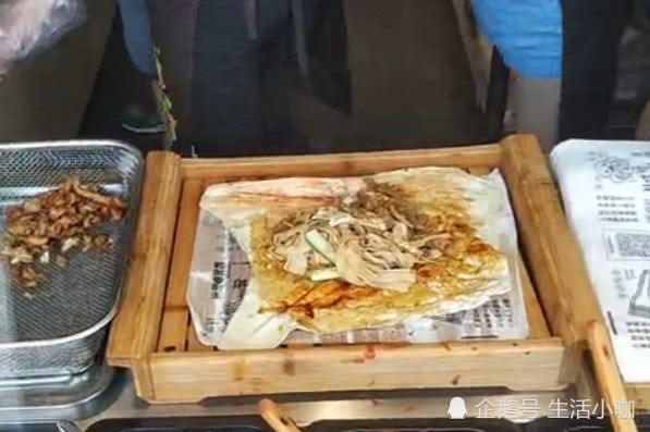 目前最火的网红卷饼小卷饼,最好吃的卷饼王