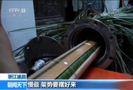 遂昌农家长情粽包法,端午民俗