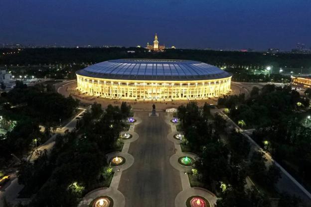 世界杯场馆中的热情体验