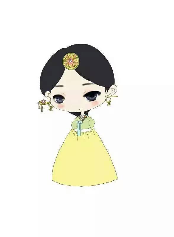 当代国画家徐鹤极简中国风,徐鹤可爱插画图片大全