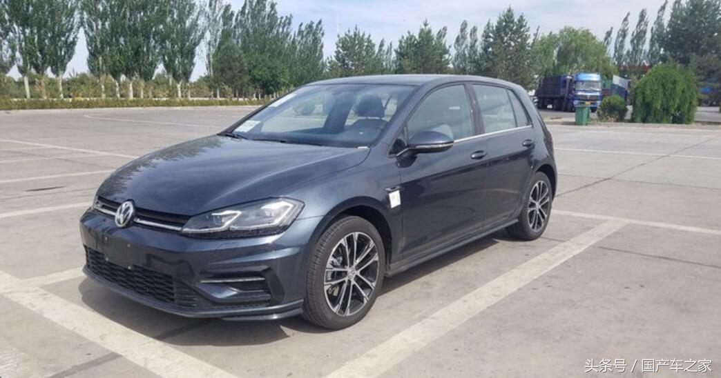 高尔夫7.5代r-line达喀尔蓝试驾,高尔夫r-line达喀尔蓝价格
