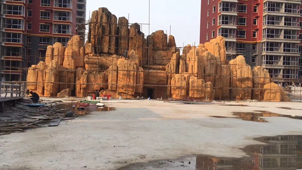 淮南塑石假山和真石假山的价格,塑石假山与真石假山的异同