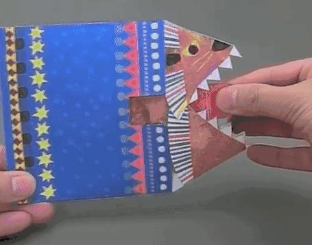 看了就能学会的手工折纸,翻转小章鱼折纸