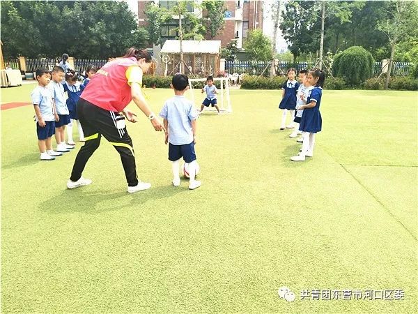 东营市幼儿园足球比赛,河安幼儿园