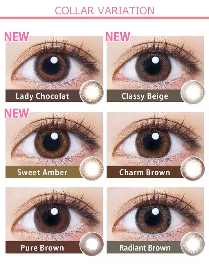 舒适靠谱美瞳品牌日系,安全好看美瞳