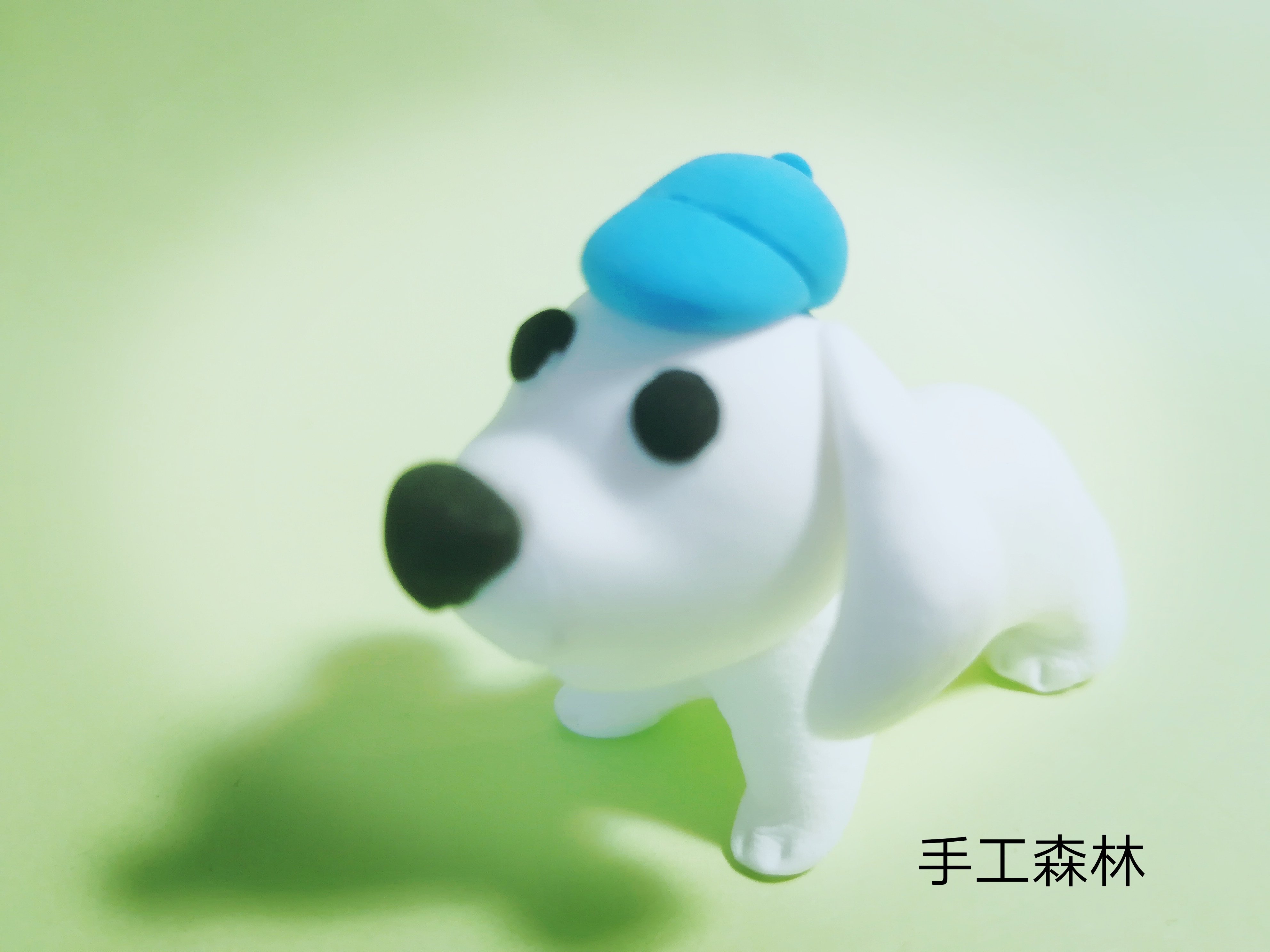 超轻粘土做财神狗,用超轻粘土做柯基狗