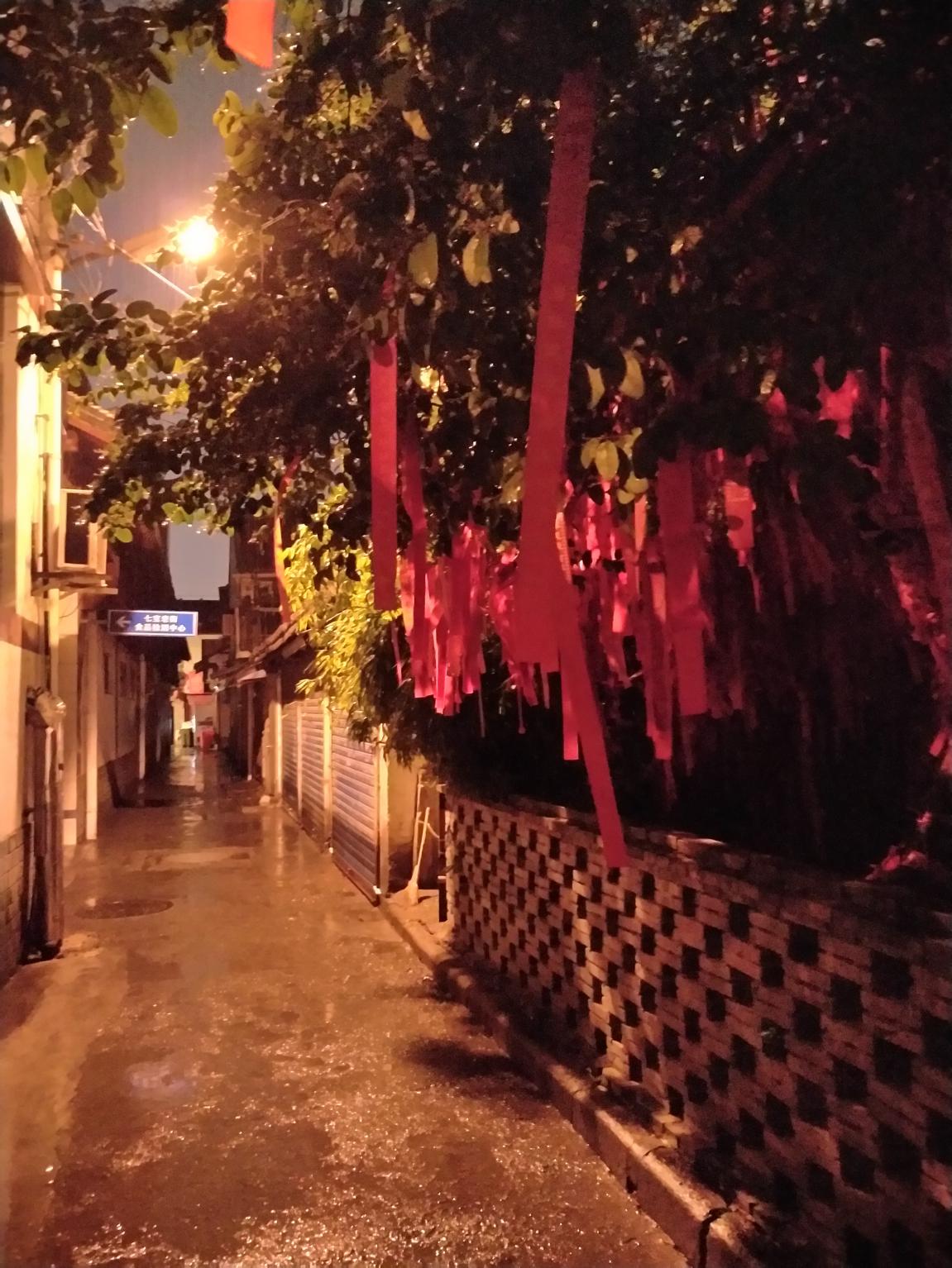 上海最近的古镇七宝老街,带你夜游上海七宝古镇