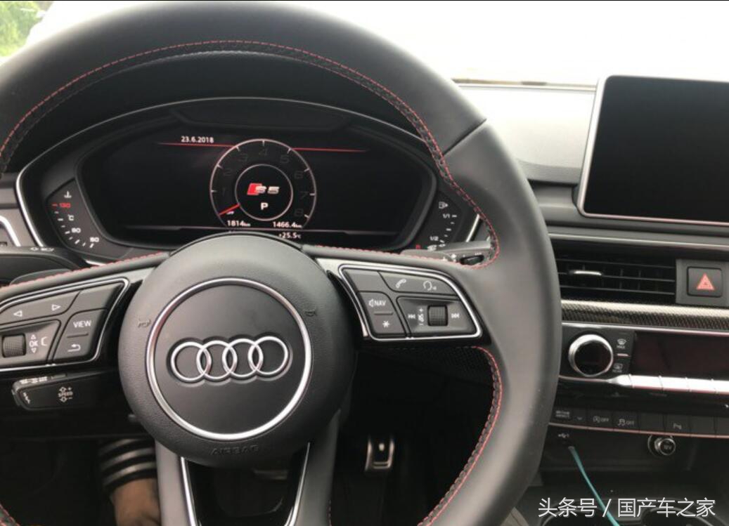 奥迪s5提车送什么,奥迪s5最高清外观解析