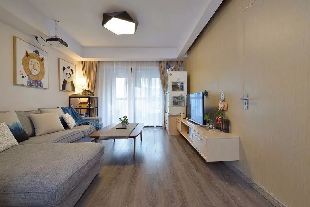 电视背景墙茶几电视柜搭配,现代简约客厅沙发茶几电视柜搭配