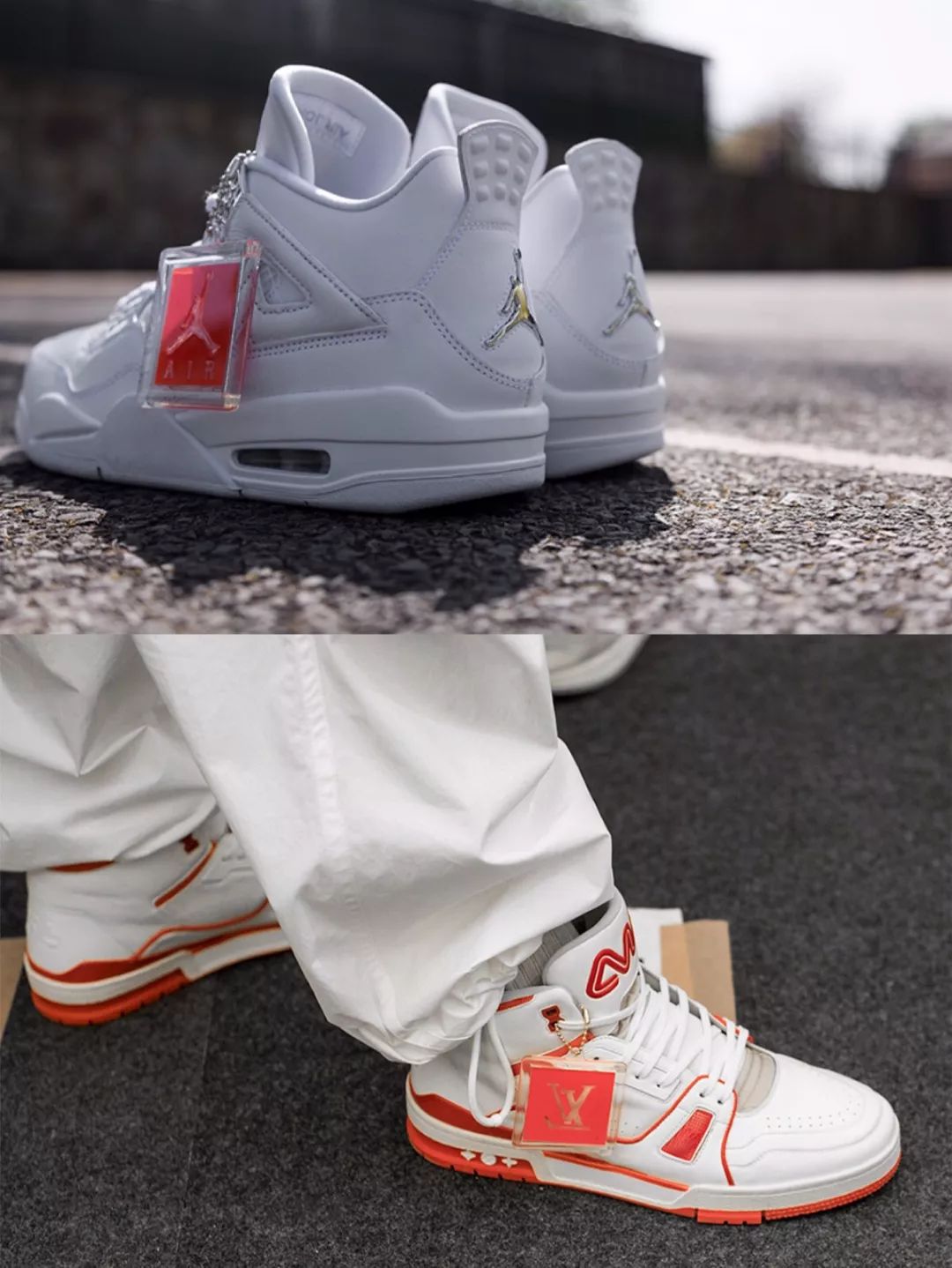 virgil穿黑蝉翼,virgil第一款lv