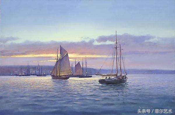 法国画家皮尔斯人物油画作品,保罗兰德水彩作品