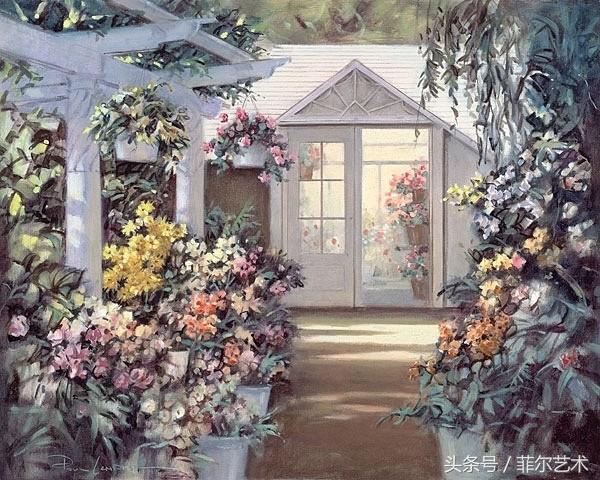 法国画家皮尔斯人物油画作品,保罗兰德水彩作品