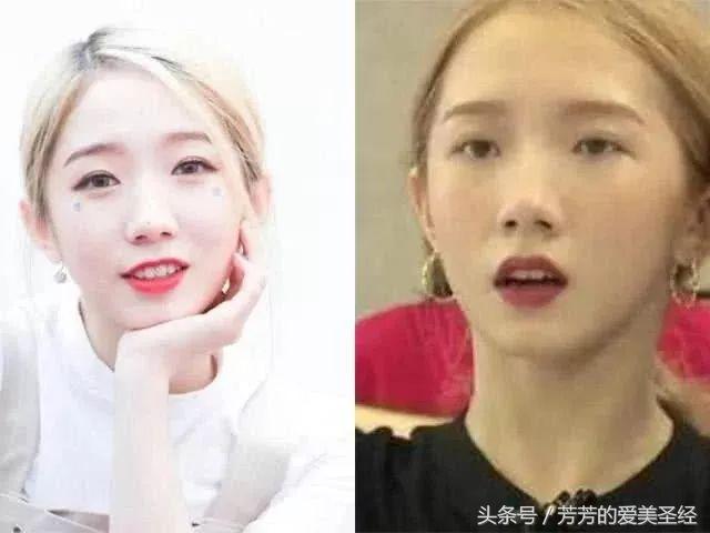 火箭少女各种造型,火箭少女脸上带钻的妆容