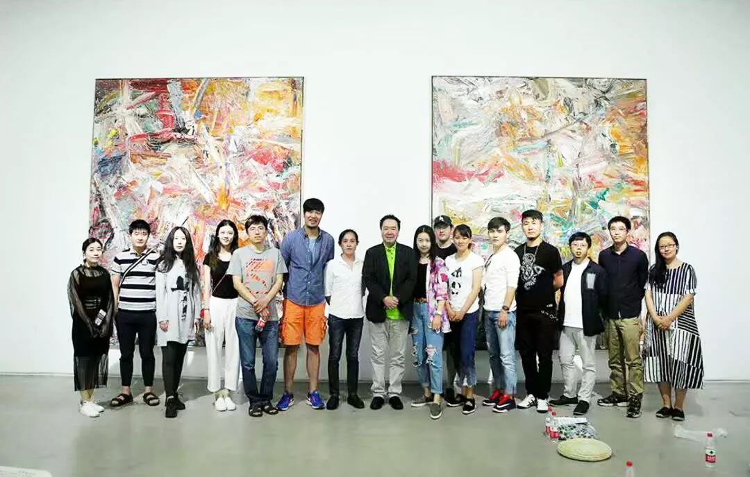 自然光绘画,自然光下的非具象风景绘画