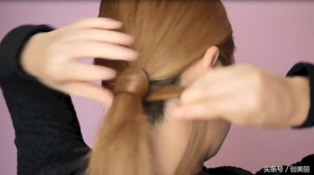 宴会发型简单大气长头发,晚宴盘头发的简单方法