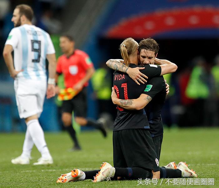 克罗地亚正在粉碎阿根廷梅西回家？
