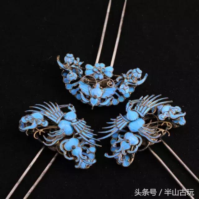 秦汉时期的首饰制作典型工艺,点翠工艺金银首饰制作工艺