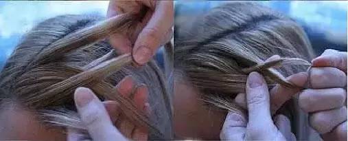 烫发后怎样扎头发好看,短烫发没有刘海怎么半扎头发好看