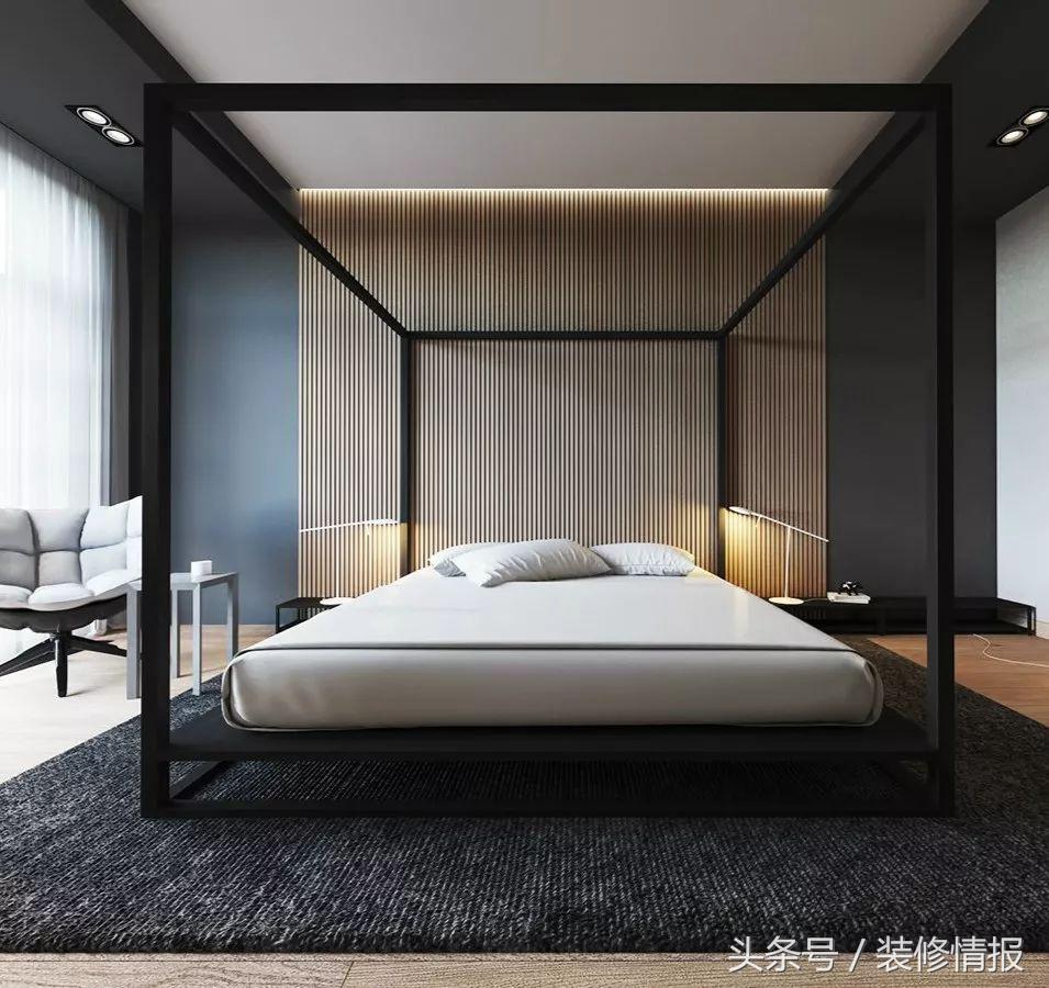 掉灰严重的墙怎么拯救,最实用最大气的卧室背景墙