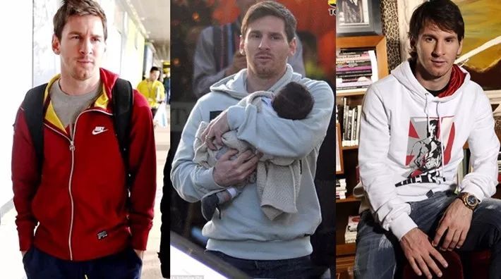 梅西和c罗19岁的照片,梅西和c罗同一天告别