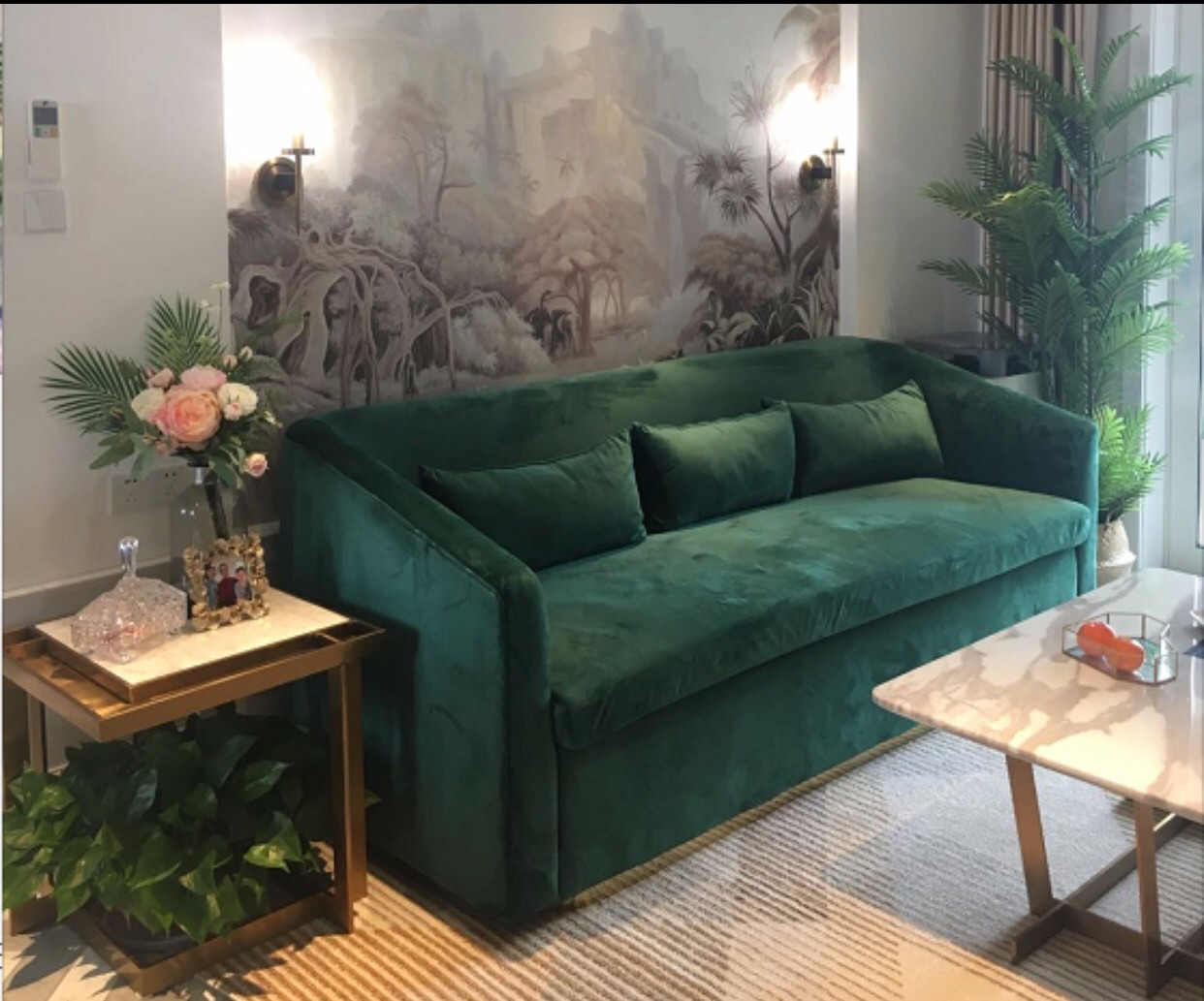 自己用墙纸贴电视背景墙效果图,电视背景墙自贴墙纸效果图