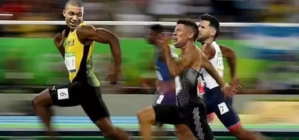 姆巴佩速度vs博尔特,博尔特带球能不能跑过姆巴佩