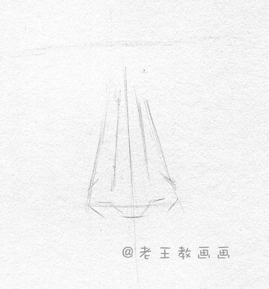 画鼻子教程素描,画鼻子教程动漫