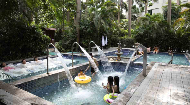 清远佛冈聚龙湾温泉,暑期聚龙温泉