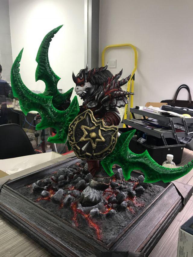 魔兽世界雕像中国,魔兽世界仿真雕像图