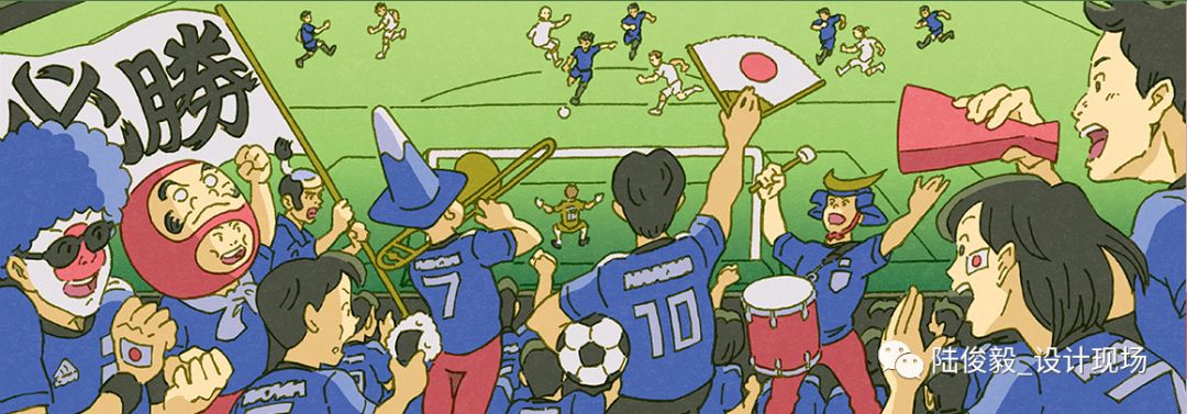 色彩构成世界杯插画图案,世界杯主题涂鸦