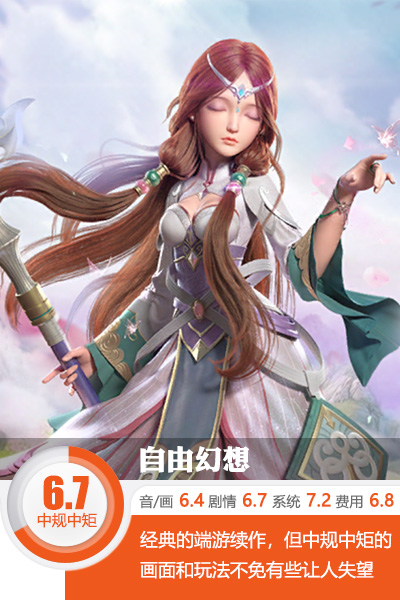 经典ip续作,自由幻想手游游戏推荐