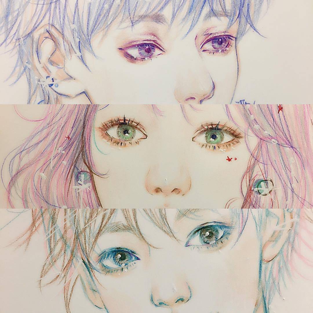 画眼睛的100种方式图片,画眼睛的100种画法怎么画