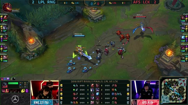 2018lol洲际赛台湾解说rngvsafs,洲际赛决赛rngvsafs经典战役