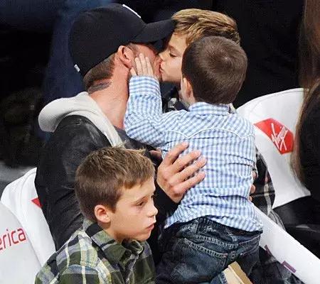 贝克汉姆大儿子约会,贝克汉姆与爱妻约会