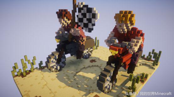 《我的世界》里非常规的交通方式你想坐着坦克出门逛街吗?