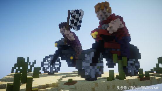 《我的世界》里非常规的交通方式你想坐着坦克出门逛街吗?