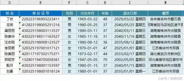 hr实用excel教程,人事常用的excel函数公式解读