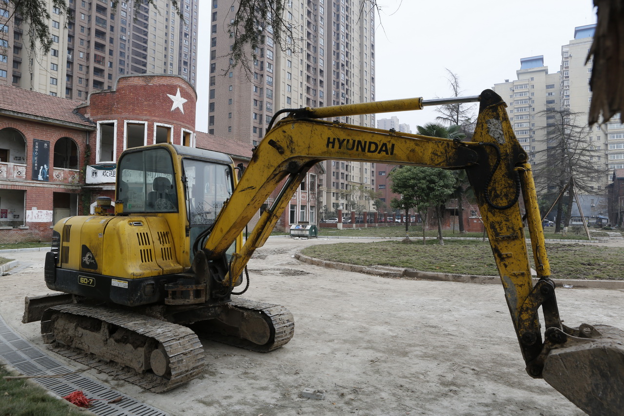 一冶机关大院的红房子,大武汉大院子别墅