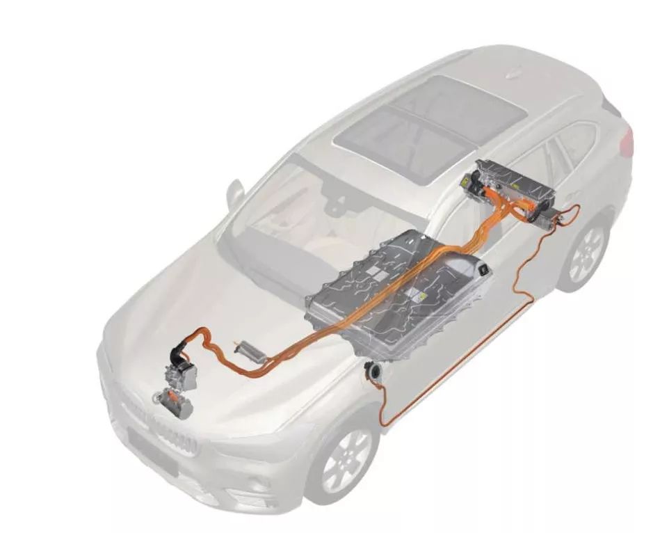 宝马f49油电混合,宝马f49phev高温冷却回路