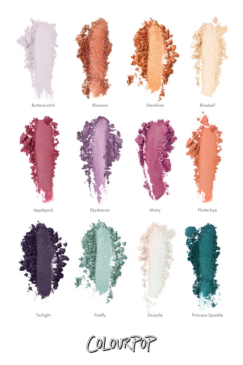 卡拉泡泡单色眼影推荐色,粉质爆闪眼影