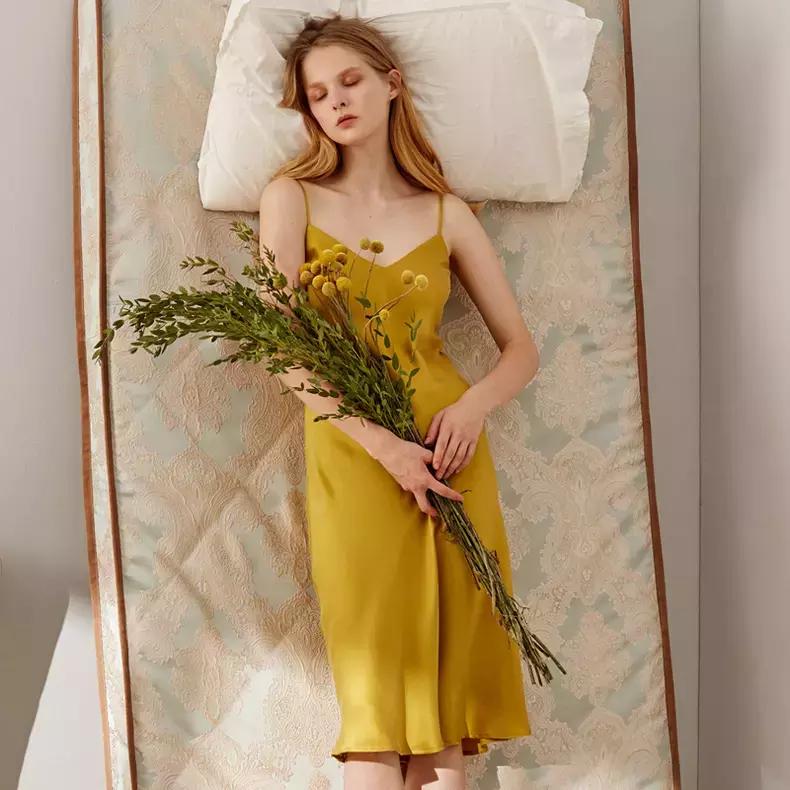 真丝睡衣居家穿出高级感,夏季平价真丝睡衣推荐