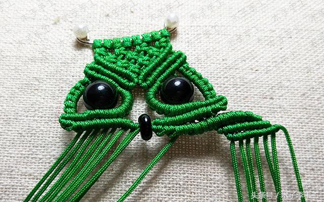 手工编织猫头鹰,手工编织猫头鹰教案