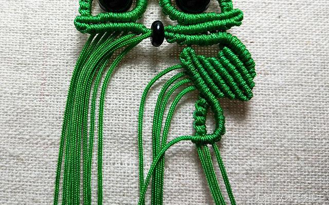 手工编织猫头鹰,手工编织猫头鹰教案