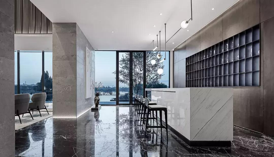 中式灰色大理石,用灰色大理石打造简素平和之境