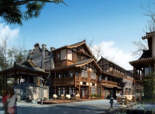 重庆文旅民宿设计方案,重庆温泉康养小镇设计机构