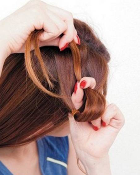 毛绒抓夹扎发教程,儿童简单扎发教程