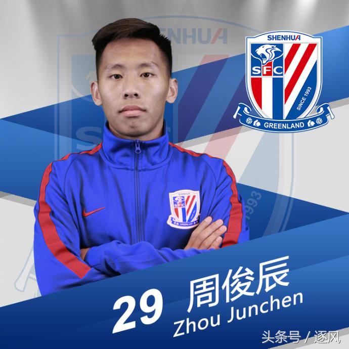 申花蒋圣龙朱辰杰,申花u19周俊辰